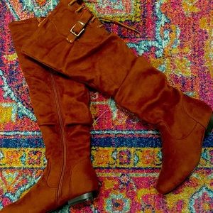 Dream Pairs Over the Knee Slouch Boots size 6